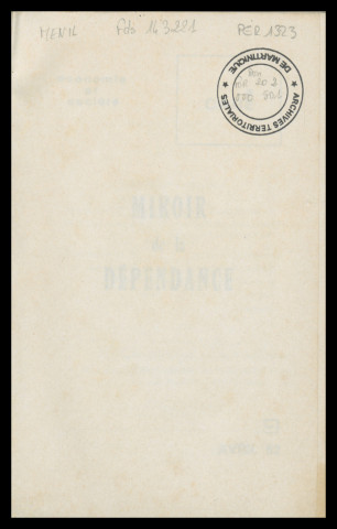 N°9 - Miroir de la dépendance