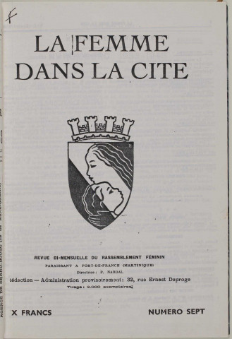 La Femme dans la cité (n° 7)