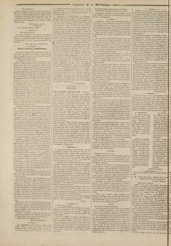 Le Courrier de la Martinique (1848, n° 33)