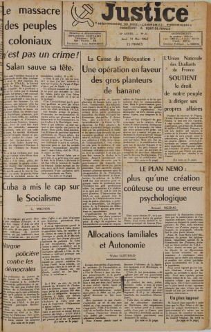 Justice (1962, n° 23)