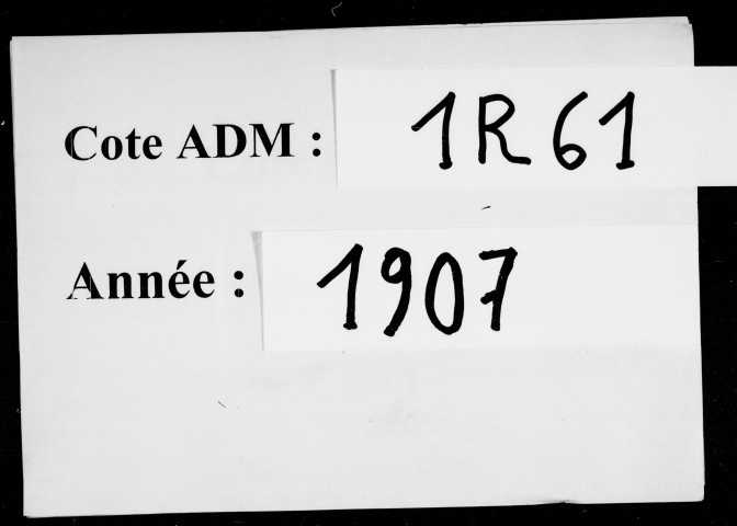 Etats signalétiques et des services, n° 1001 à 1130