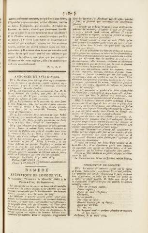 Gazette de la Martinique (1814, n° 30)