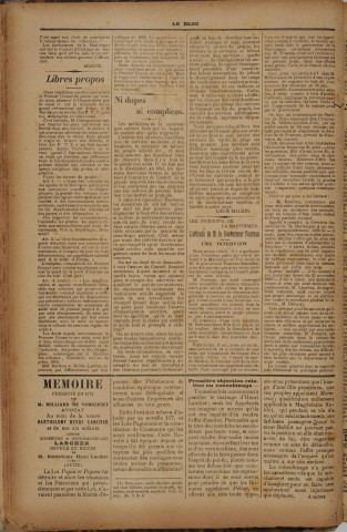 Le Bloc (n° 9)