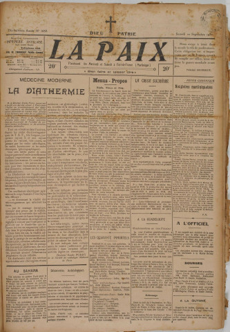 La Paix (n° 1682)