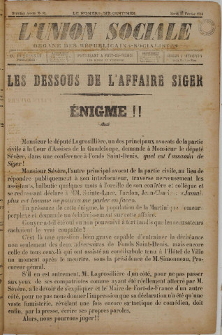 L'Union sociale (n° 93)