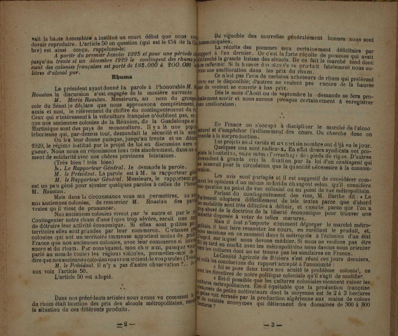 Bulletin du Syndicat des distillateurs agricoles (n° 07/1925)