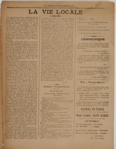 La Démocratie coloniale (n° 221)
