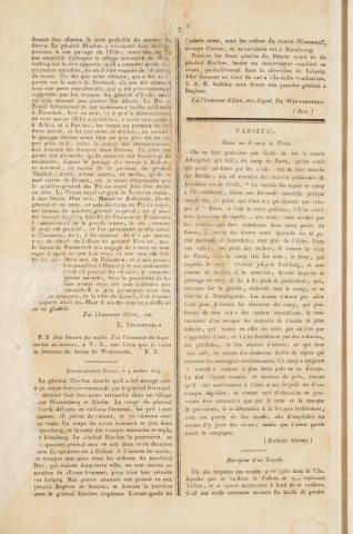 Gazette de la Martinique (1814, n° 1)