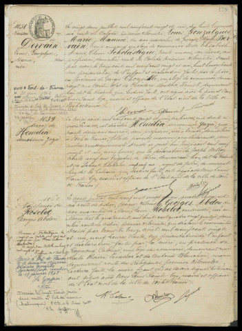 Naissances, reconnaissances, décès