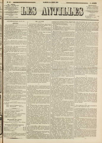 Les Antilles (1885, n° 48)