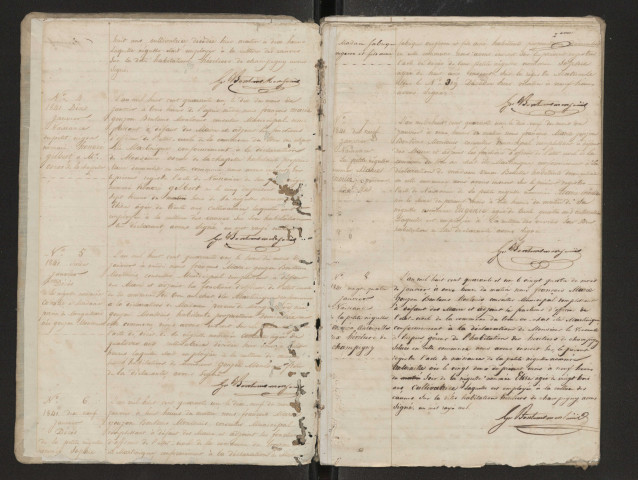 Population esclave : naissances, décès