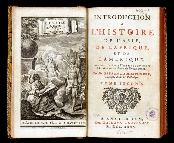 Introduction à l'histoire de l'Asie, de l'Afrique, et de l'Amérique, pour servir de suite à l'introduction à l'Histoire du baron de Pufendorff (tome 2)