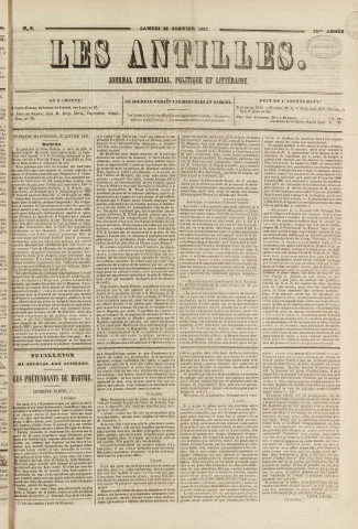 Les Antilles (1867, n° 8)