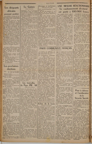 Justice (1958, n° 43)