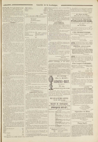 Le Courrier de la Martinique (1850, n° 139)