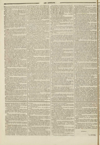 Les Antilles (1863, n° 18)
