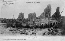 Ruines de Saint-Pierre. La mairie de Saint-Pierre