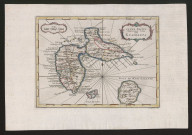 Carta esatta rappresentante l'isola della Guadalupa. Carte de l'île de la Guadeloupe