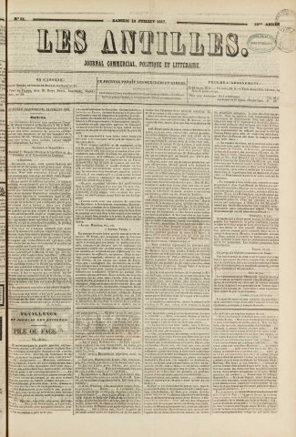 Les Antilles (1867, n° 55)