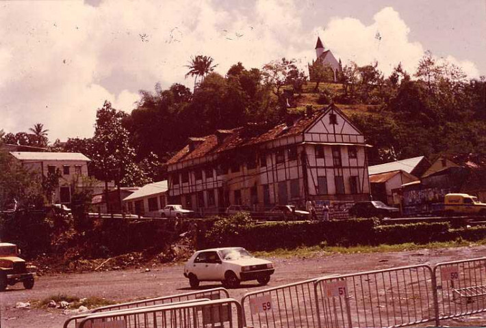 Martinique. Fort-de-France. Ancien casino Bagoé à la rue Pavé