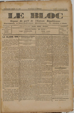 Le Bloc (n° 345)