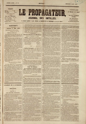 Le Propagateur (1859, n° 63)