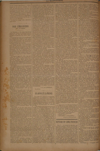 La Martinique (année IV, n° 54)