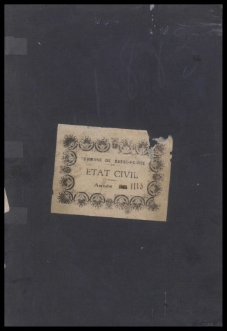 Naissances, mariages, décès, reconnaissances