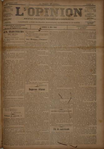 L'Opinion (n° 280)