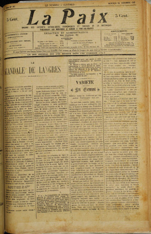 La Paix (n° 80)