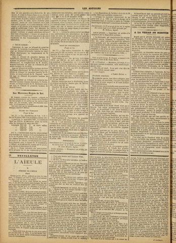 Les Antilles (1887, n° 21)