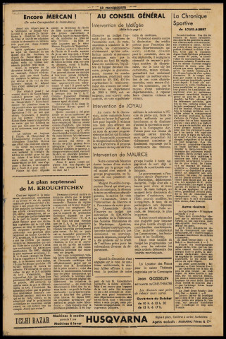 Le Progressiste (n° 36)