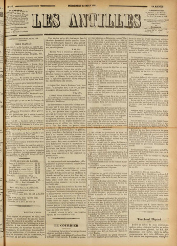 Les Antilles (1891, n° 37)