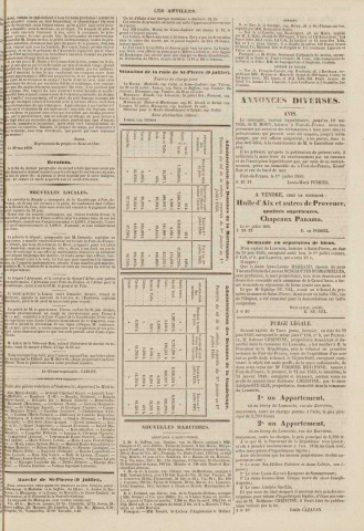 Les Antilles (1850, n° 55)