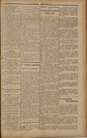 La Parole industrielle (n° 38)