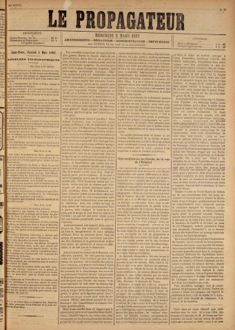 Le Propagateur (1887, n° 16)