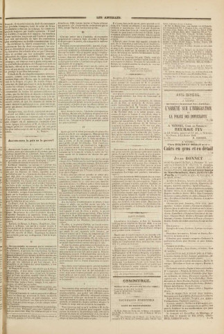 Les Antilles (1861, n° 14)