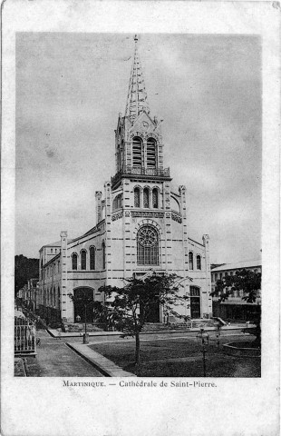 Martinique. Cathédrale de Saint-Pierre