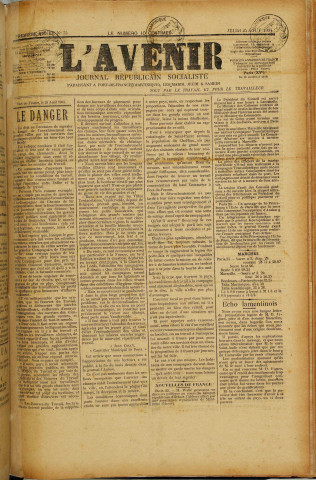L'Avenir (n° 75)