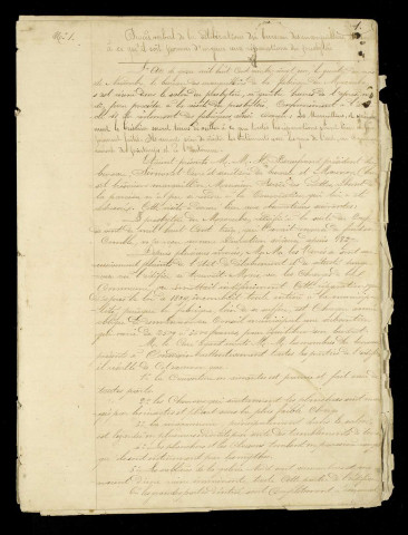 Macouba, paroisse Sainte Anne : Procès verbaux du bureau des marguilliers(04/11/1881-23/07/1884) et comptes du conseil de fabrique (1899-1904)