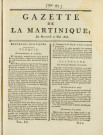 Gazette de la Martinique (1806, n° 83)