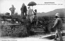 Martinique. Une excursion dans les ruines de Saint-Pierre en Juin 1908