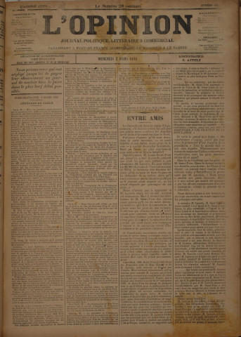 L'Opinion (n° 260)