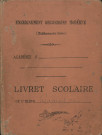 Lycée de Saint-Pierre : livret scolaire de l'enseignement secondaire d'Albert Gavand