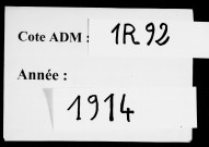 Etats signalétiques et des services, n° 1007 à 1300