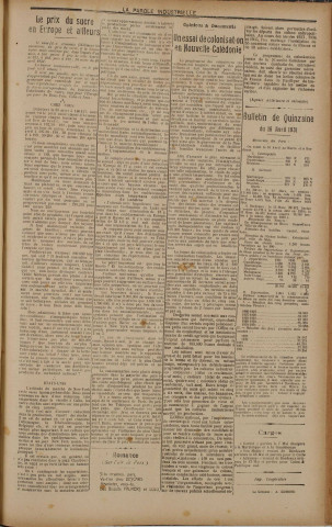La Parole industrielle (n° 27)