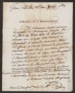 Lettres du contre amiral Duperrey, commandant de la station navale des Antilles