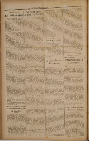 La Parole industrielle (n° 34)