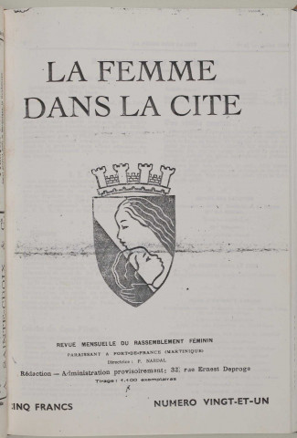 La Femme dans la cité (n° 21)