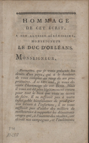 Réclamation pour les colonies des Antilles, adressées au roi et à la Nation [Texte imprimé]